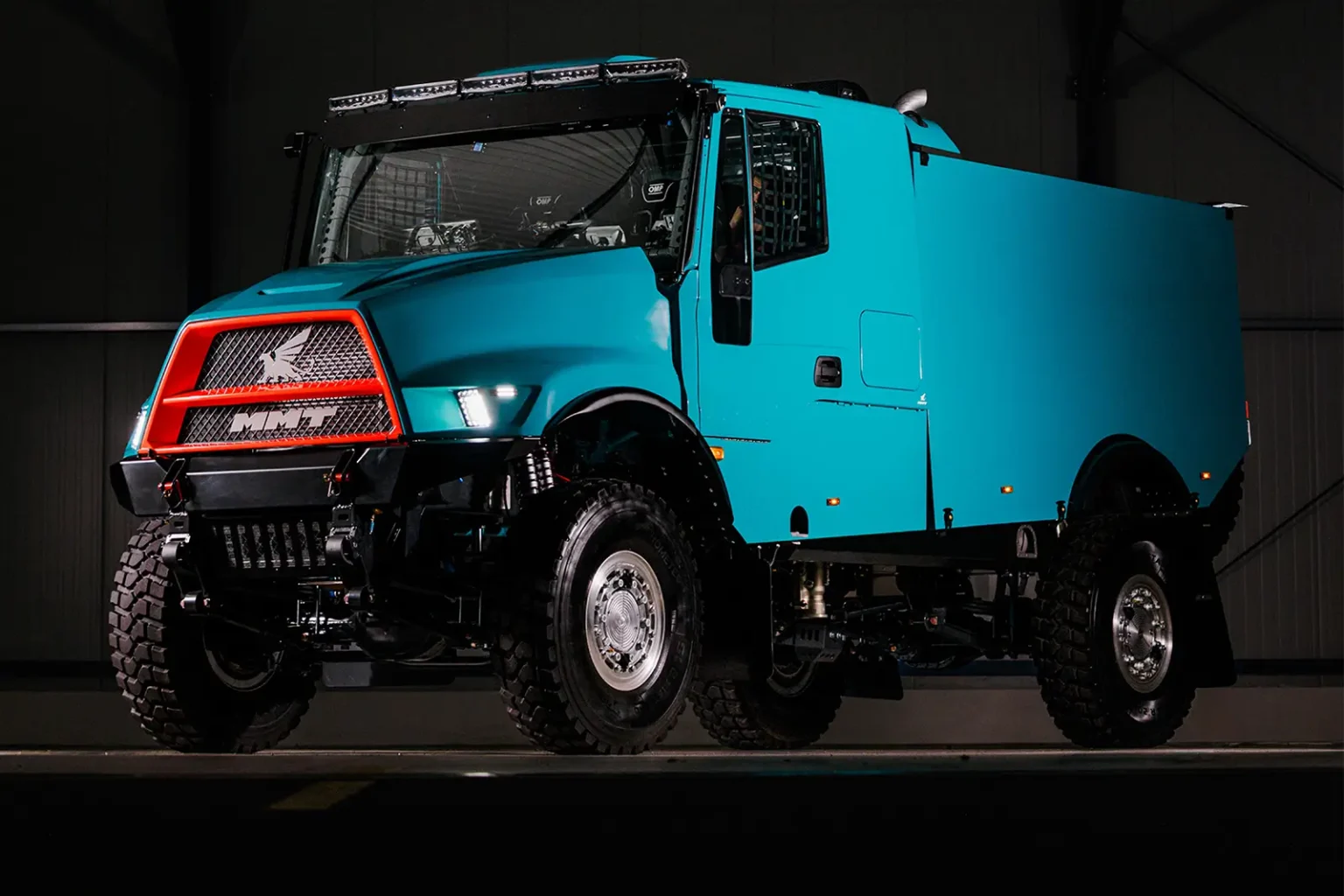 MMT EVO5 : le nouveau camion Dakar de Martin Macík dévoile des phares trois fois plus puissants et un châssis renforcé MMT EVO5
