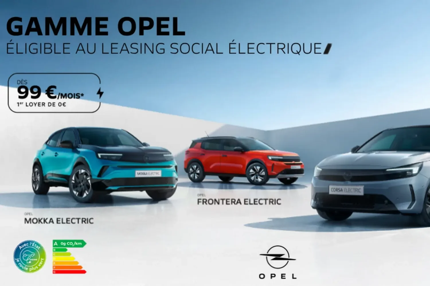 Leasing social : Opel place son SUV Frontera Electric dès 99 euros par mois Opel - Leasing électrique