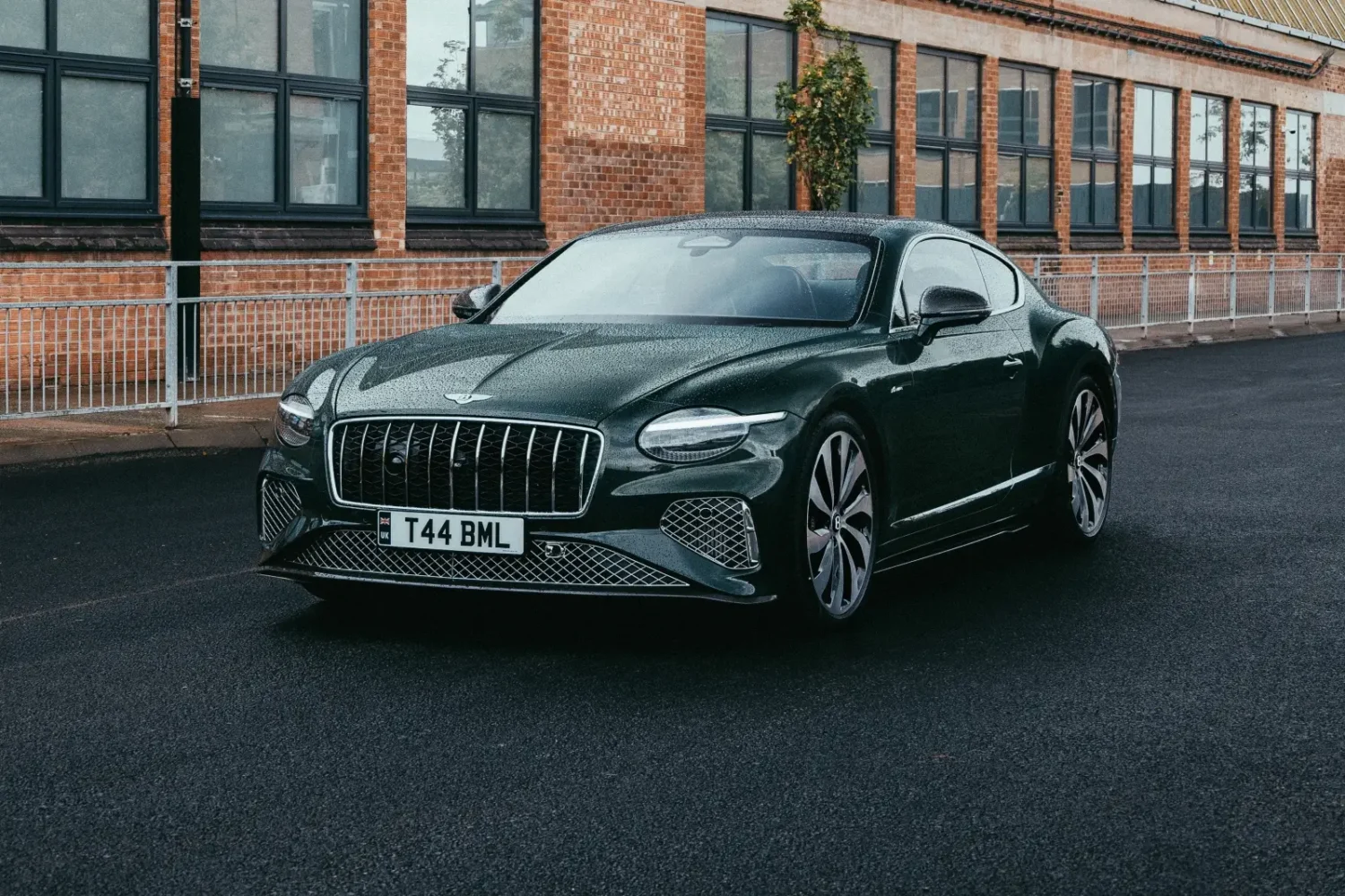 Bentley Continental GT Azure en Barnato Green