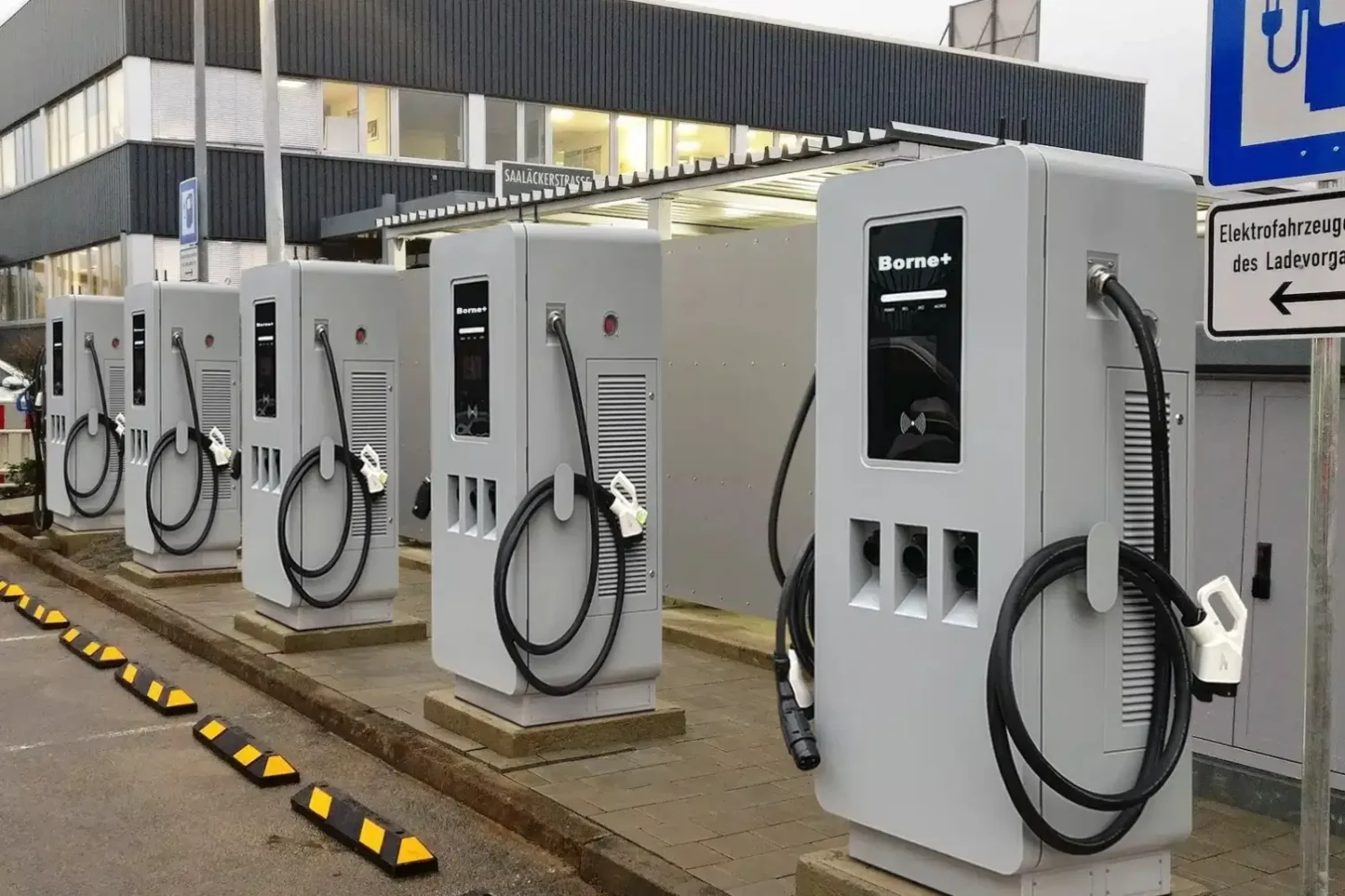 Borne de recharge rapide