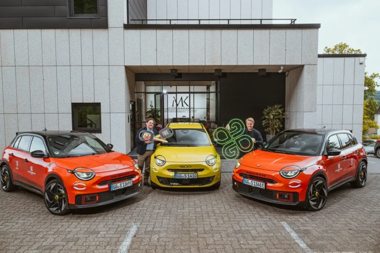 Fiat installe une flotte et une piste d’essai au plus grand festival de musique allemand Fiat 600 Sport Hybrid au festival Glücksgefühle