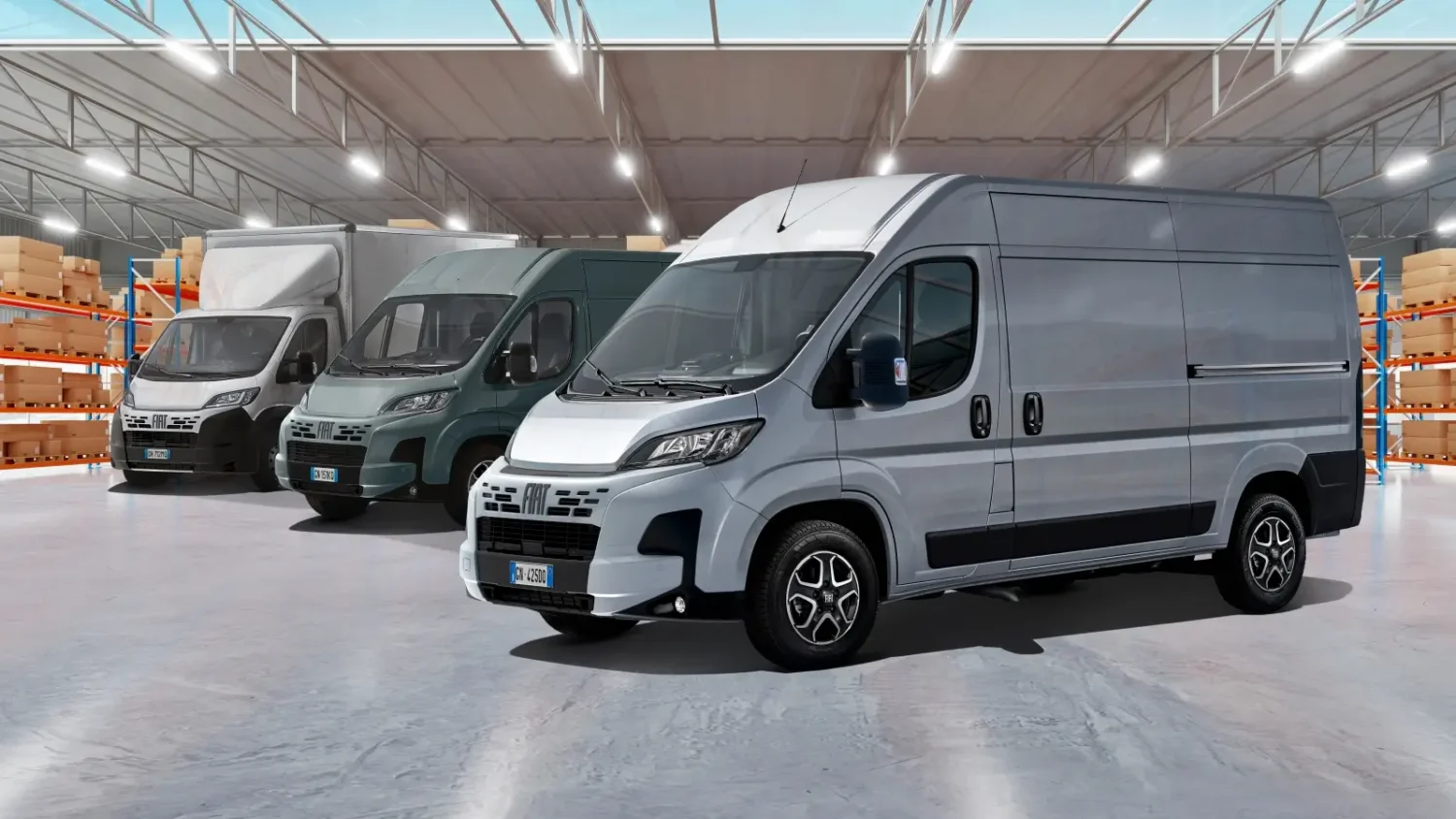 Fiat Ducato châssis cabine vu de profil