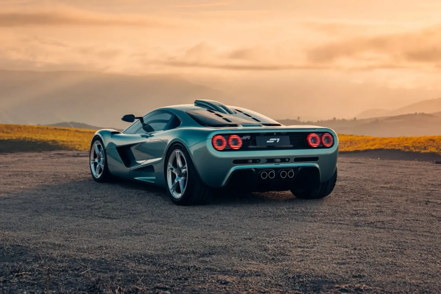 Gordon Murray S1, vue arrière