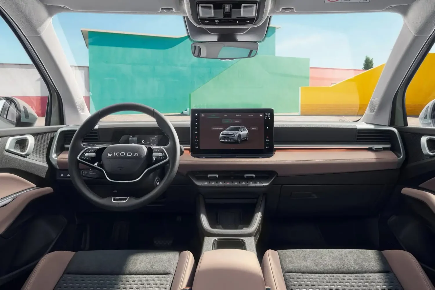 Habitacle du Skoda Epiq
