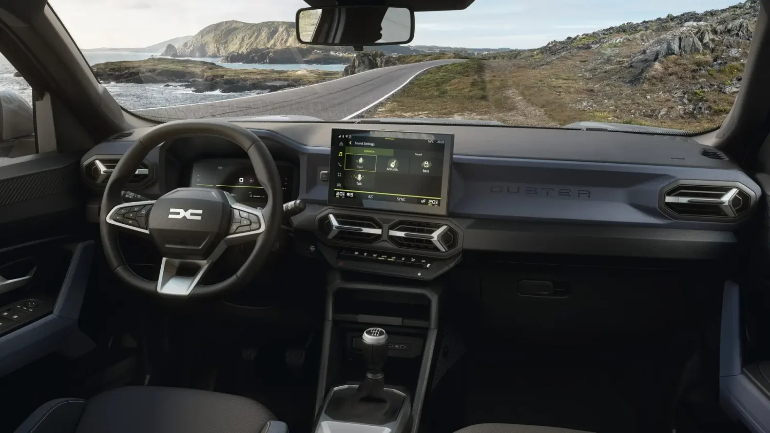 Intérieur du Dacia Duster