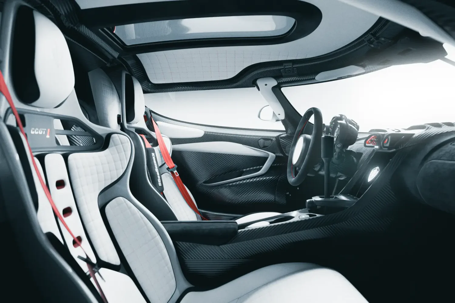 Koenigsegg CCGT1, habitacle