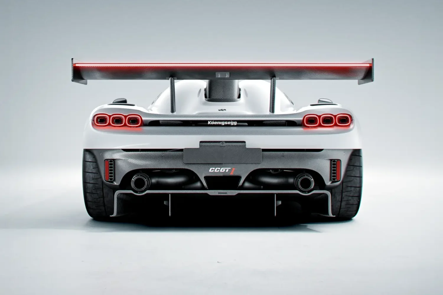 Koenigsegg CCGT1, vue arrière