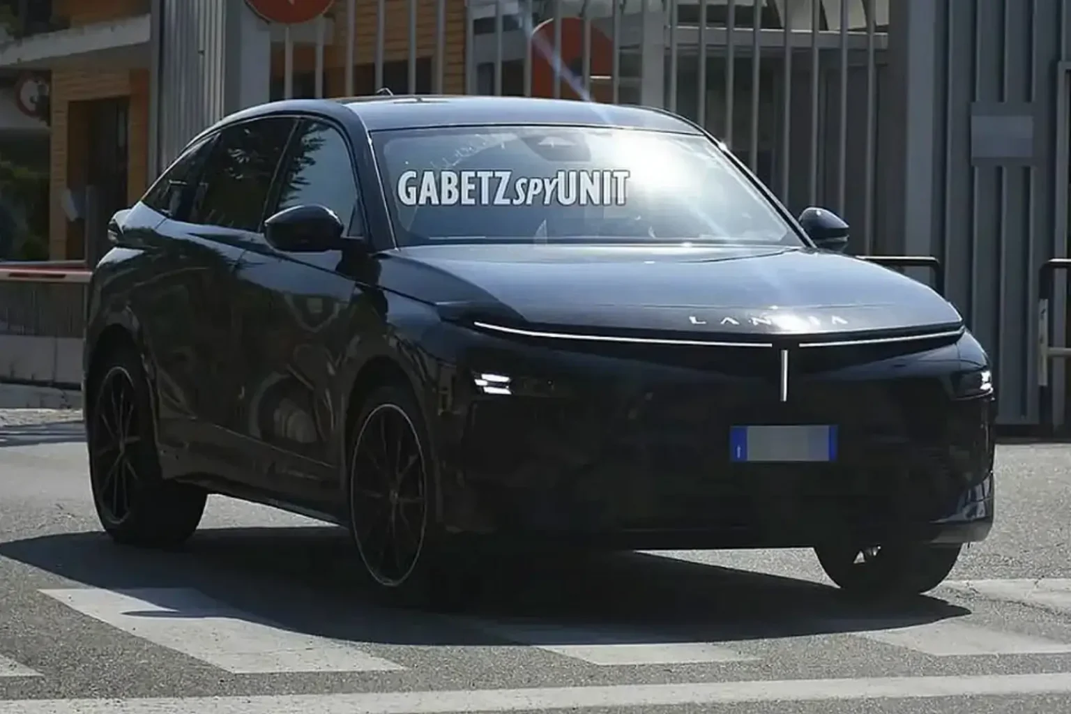 Lancia Gamma HF Integrale, prototype en livrée Nero Vulcano