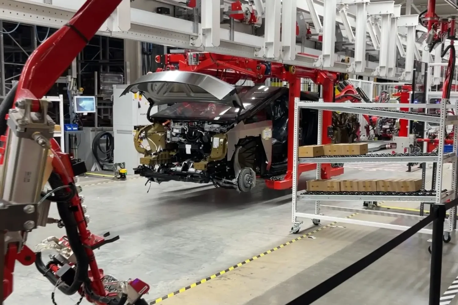 Ligne de production Tesla, Gigafactory Texas