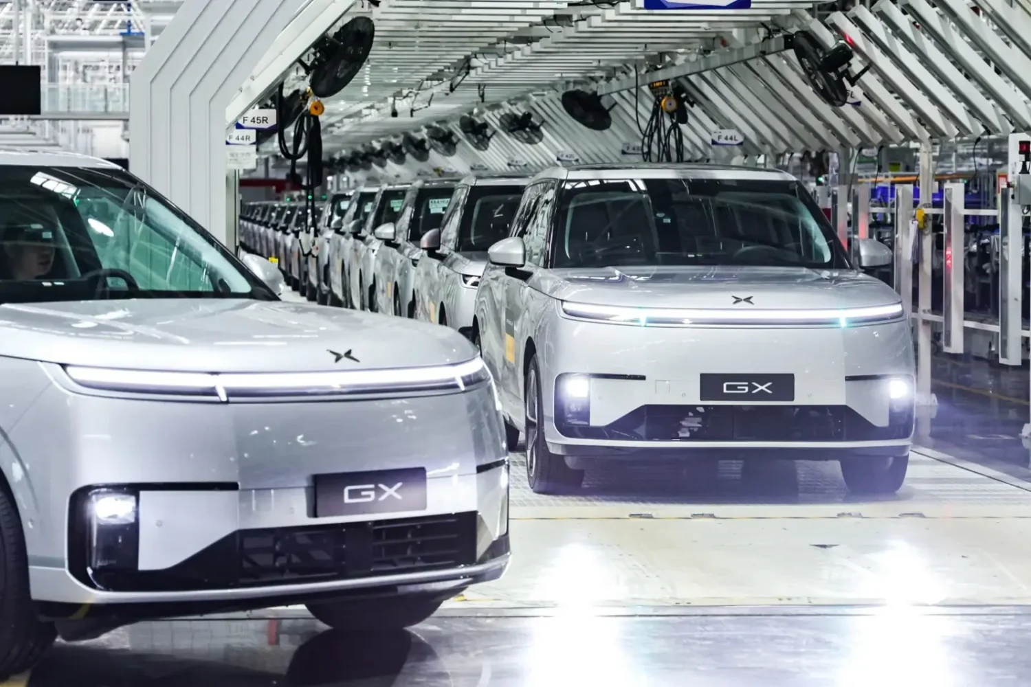 Ligne de production automobile Xpeng