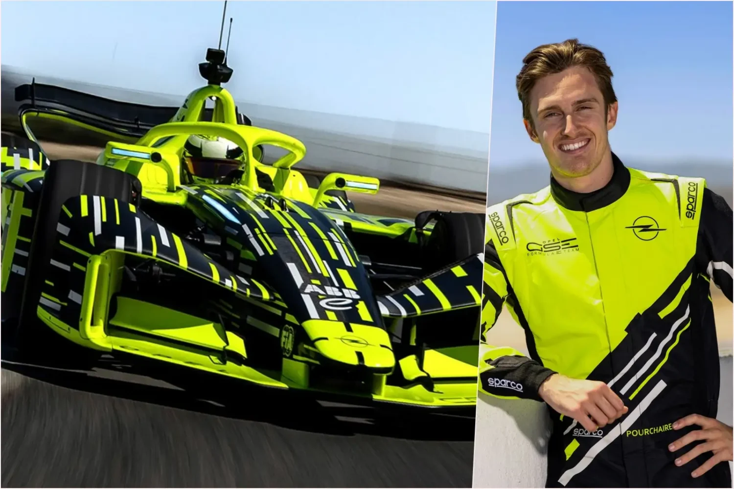 Théo Pourchaire nommé premier pilote titulaire de l’Opel GSE Formula E Team Opel GSE Formula E Team - Théo Pourchaire