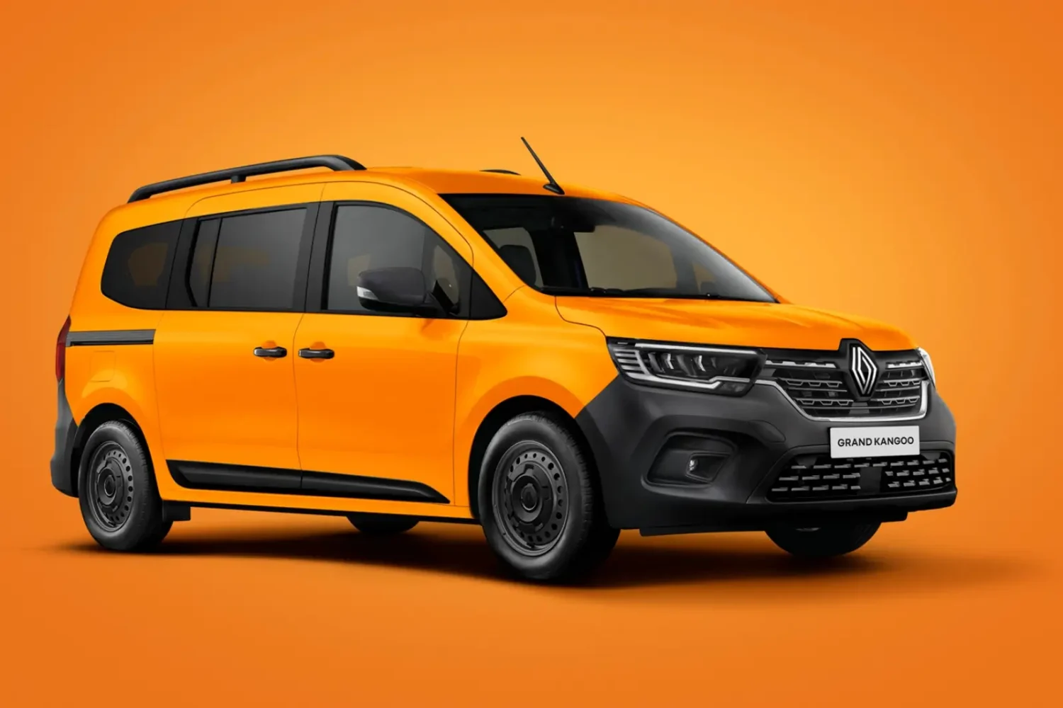 Renault Grand Kangoo Couleur en Orange Collonges