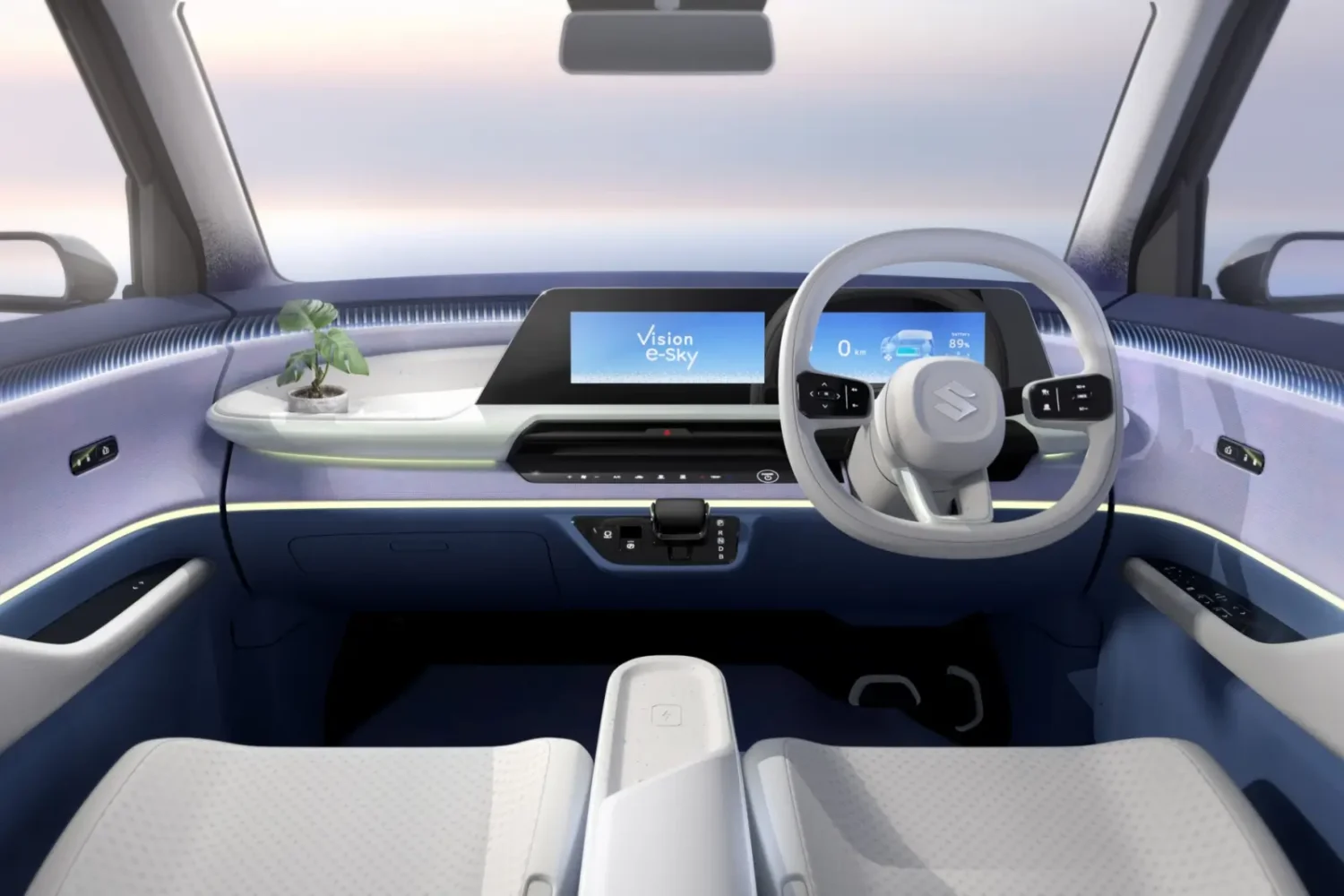 Suzuki e Sky, habitacle