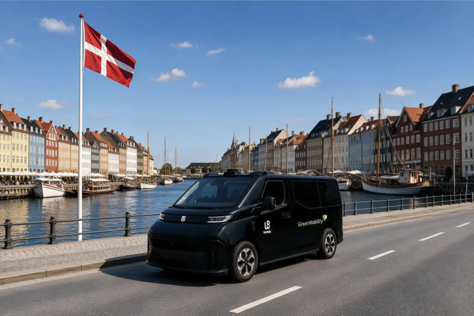 Des robotaxis chinois arriveront à Copenhague dès 2027 WeRide et GreenMobility à Copenhague