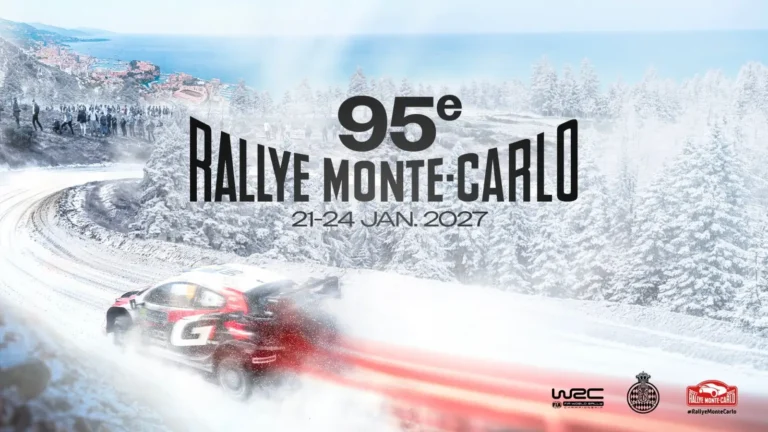 Affiche officielle du Rallye Monte-Carlo 2027