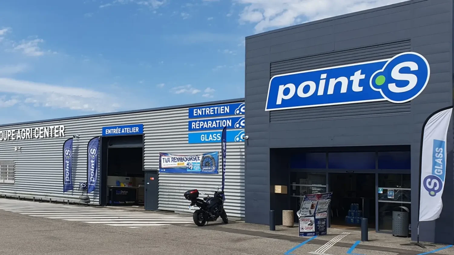 Atelier automobile du réseau Point S