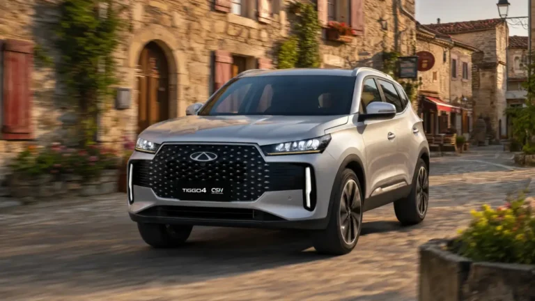 Chery Tiggo 4 CSH, rival du Dacia Duster, au Mondial de Paris 2026