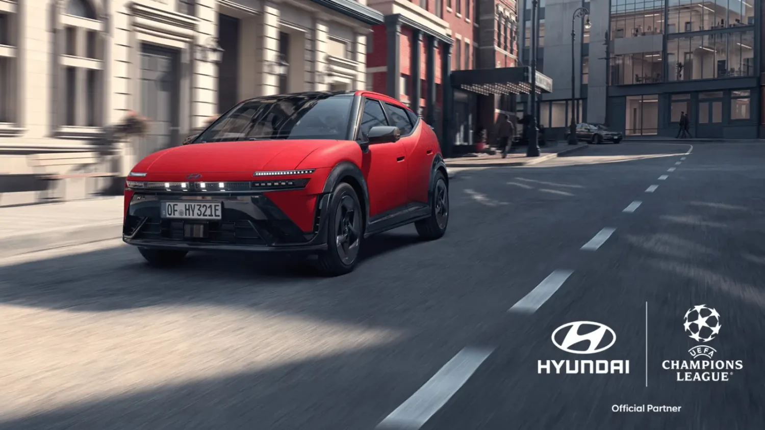 Derrière le partenariat Champions League, Hyundai annonce cinq lancements européens en une saison Hyundai IONIQ 3