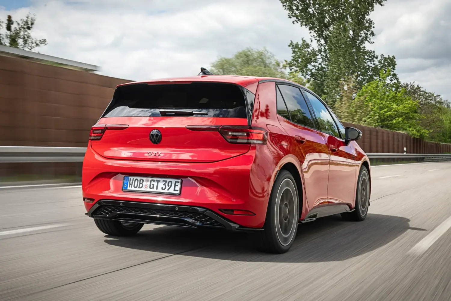 Volkswagen ID.3 GTI vue arrière