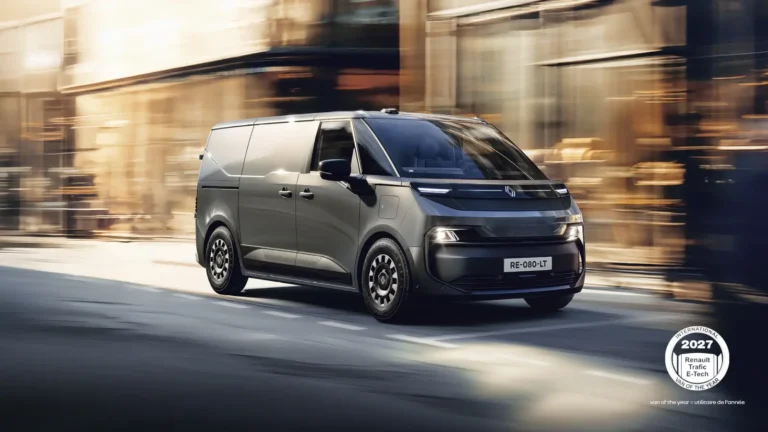 Renault Trafic Van E-Tech electric élu International Van of the Year 2027